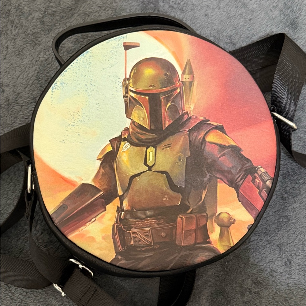 Star Wars Boba Fett crossbody bag NWOT Buckle Down Buckle-Down